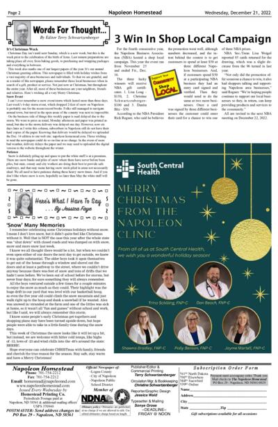 Issue content page